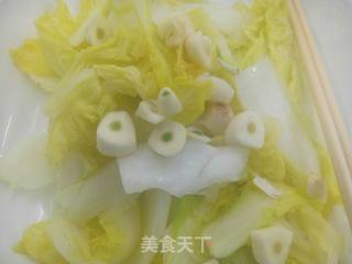 水煮娃娃菜的做法步骤：4