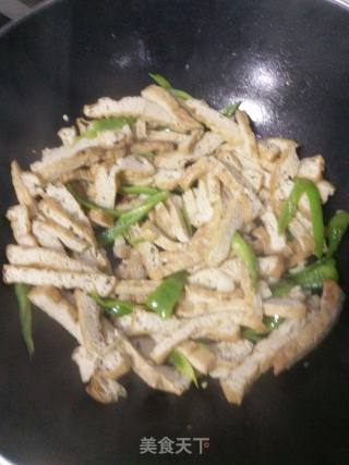 炒炸豆腐的做法步骤：5