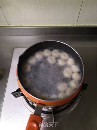 糖桂花藕粉丸子的做法步骤：5