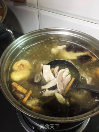 猪肚煲鸡的做法步骤：6