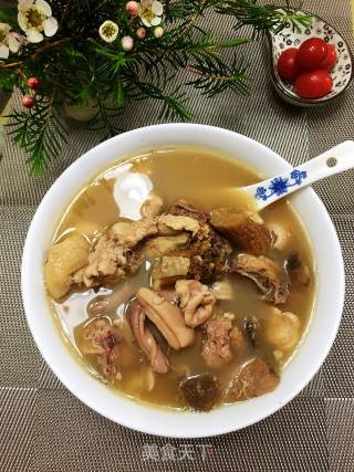 猪肚煲鸡的做法步骤：7