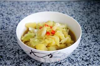 卷心菜炖土豆的做法步骤：9