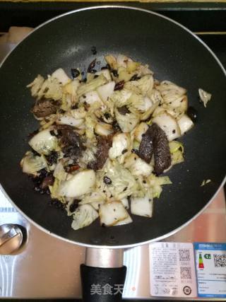 豆豉鱼炒白菜的做法步骤：5
