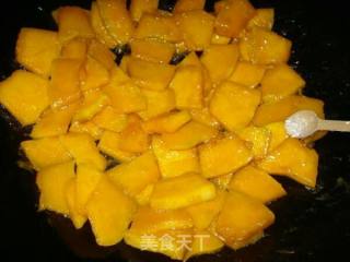 清炒南瓜片的做法步骤：5