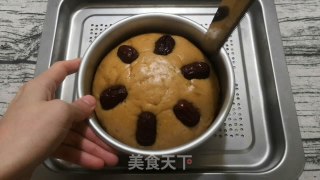 零失败红糖红枣发糕的做法，100%成功（蒸箱版）的做法步骤：10