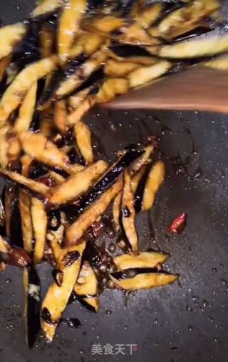 风味茄子的做法步骤：9
