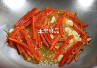 榨菜炒肉丝的做法步骤：5