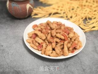 糖醋里脊的做法步骤：8