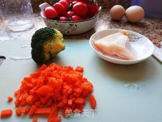 蔬菜鸡肉泥的做法步骤：1