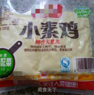 香拌虾皮小素鸡的做法步骤：1