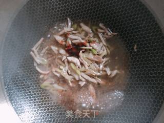 肉丝炒白菜丝的做法步骤：5