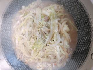 肉丝炒白菜丝的做法步骤：8