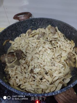 炖豆腐皮的做法步骤：9