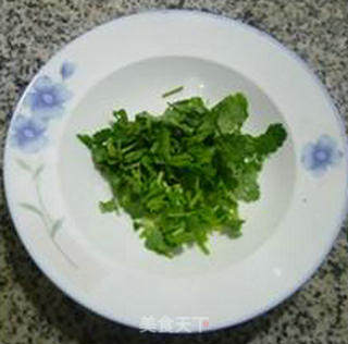 煎鸡蛋香菜拉面的做法步骤：5