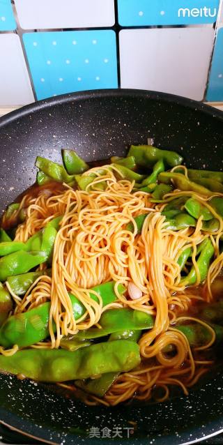豆角焖面的做法步骤：5