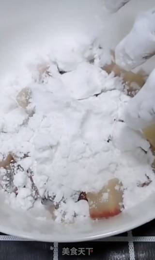 溜鱼肉段的做法步骤：2