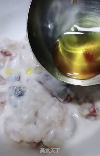 溜鱼肉段的做法步骤：3