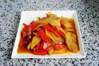 青椒土豆片的做法步骤：8