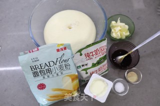 中种酸奶蜂蜜吐司的做法步骤：1