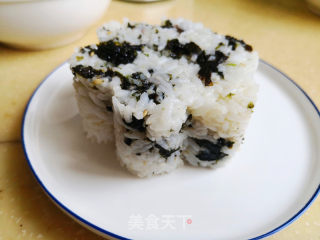 海苔饭团的做法步骤：6