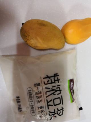 豆浆芒果奶昔的做法步骤：1