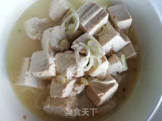 农家豆腐汤的做法步骤：7