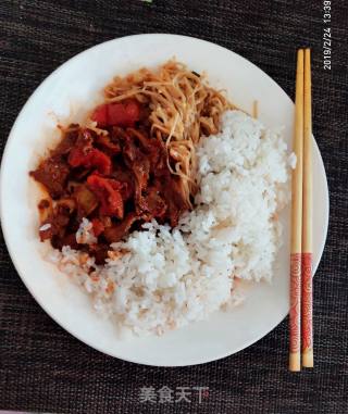 牛肉饭的做法步骤：3
