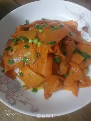 素炒胡萝卜的做法步骤：8