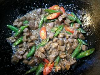 黑椒牛肉粒的做法步骤：9