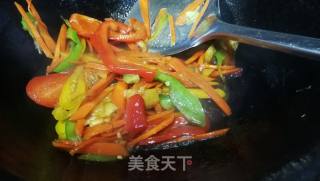 糖醋蔬菜丝的做法步骤：5