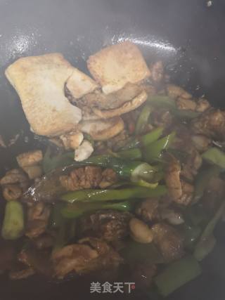 鸡块焖豆腐的做法步骤：8