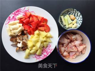 四宝烧鸡翅的做法步骤：2