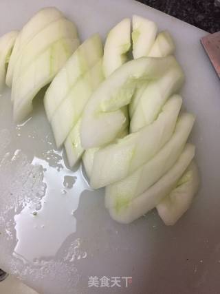 黄瓜花甲汤的做法步骤：1