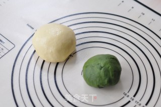 抹茶红豆酥的做法步骤：5