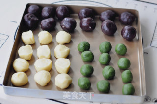 抹茶红豆酥的做法步骤：6