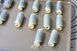 抹茶红豆酥的做法步骤：10