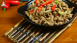 正宗韩式炒牛肉的做法步骤：11