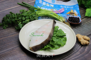 豆豉蒸比目鱼的做法步骤：1