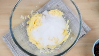 【蔓越莓奶酥】，全家老少都爱吃的做法步骤：2