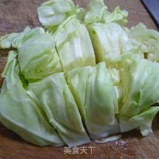 圆白菜片儿汤的做法步骤：5
