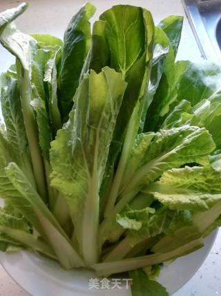 小白菜炒豆皮的做法步骤：1