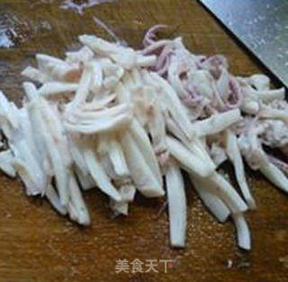 香菜拌鱿鱼的做法步骤：5