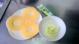 青芥菠萝虾的做法步骤：4