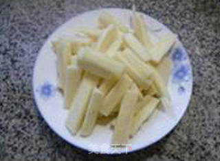 香糟茭白毛豆的做法步骤：8
