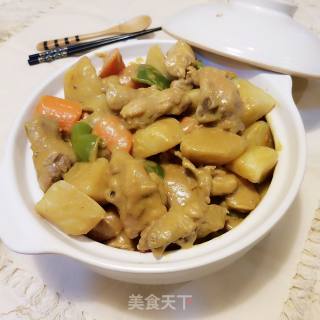 咖喱鸡的做法步骤：11