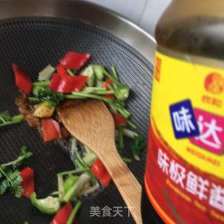炒肝尖的做法步骤：12