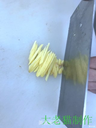 火爆牛心菜的做法步骤：9