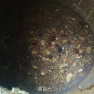 豆钱钱红豆粥的做法步骤：6