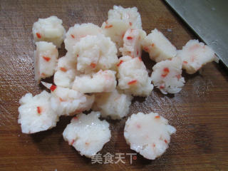 虾味球炒佛手瓜的做法步骤：5