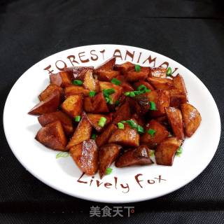 糖醋杏鲍菇的做法步骤：8
